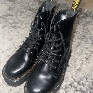 Dr. Martens Black Lace Up Boots
